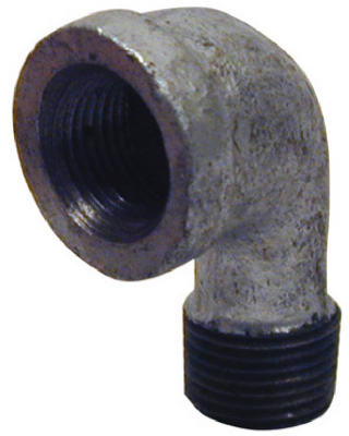 BK Products, Bk Products 1/8 In. Fpt  X 1/8 In. Dia. Mpt Galvanized Malleable Iron Street Elbow