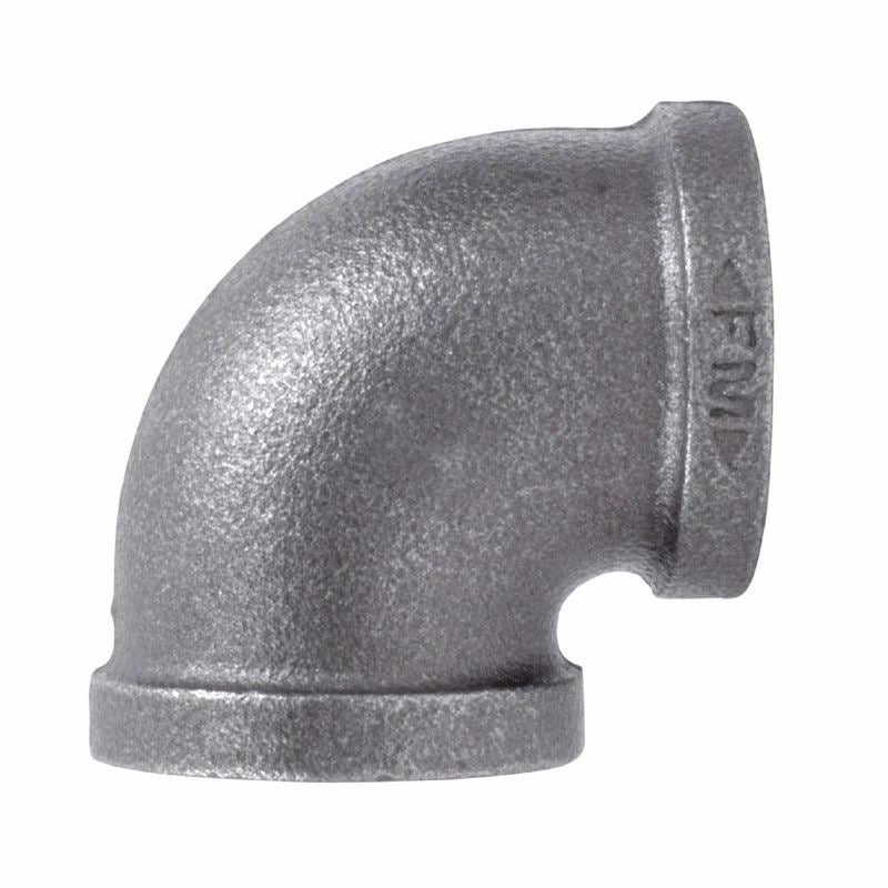 BK Products, Bk Products 3/8 In. Fpt  X 3/8 In. Dia. Fpt Black Malleable Iron Elbow