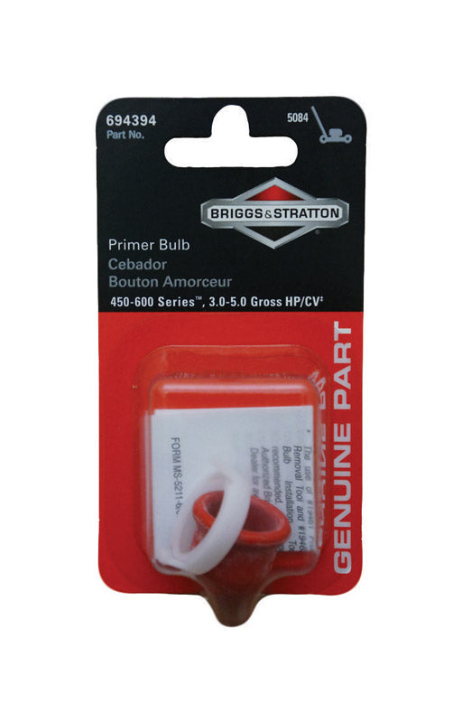 POWER DISTRIBUTORS LLC, Briggs & Stratton Primer Bulb 1 pk