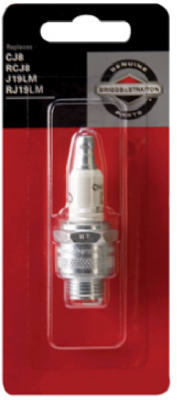 POWER DISTRIBUTORS LLC, Briggs & Stratton Replacement Spark Plug 0.030 Gap in. for L-Head Small Engines