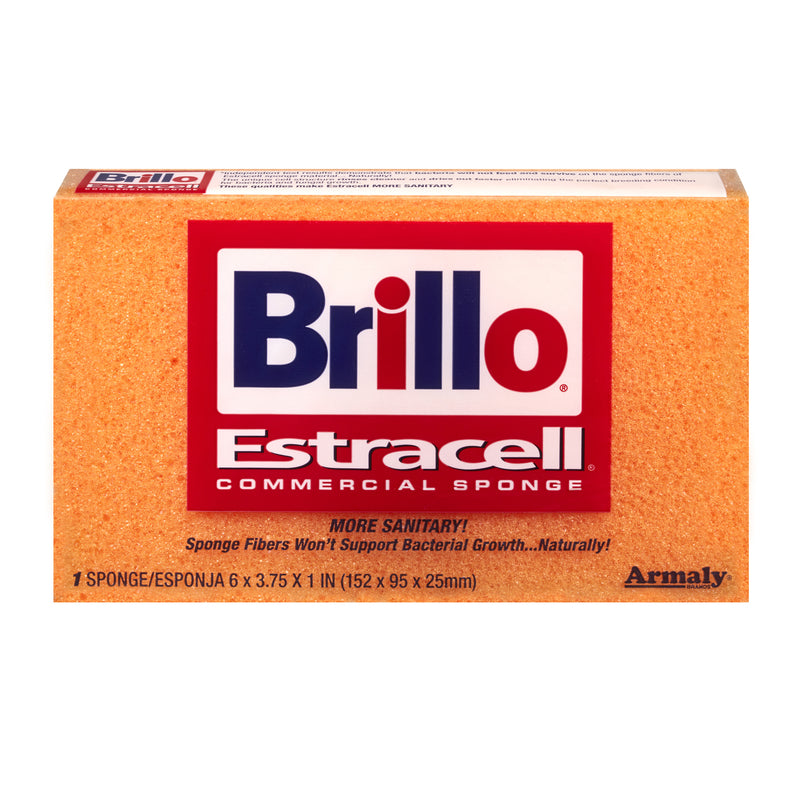 ARMALY BRANDS, Brillo Estracell Medium Duty Sponge For All Purpose 6 in. L 1 pc