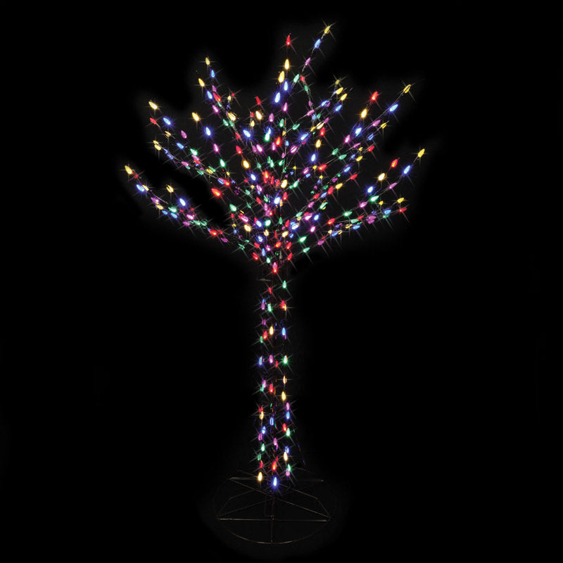 ACE TRADING - SANTAS BEST 2, Celebrations  Bare Branch LED  Christmas Tree  Multicolored  Metal  1 each