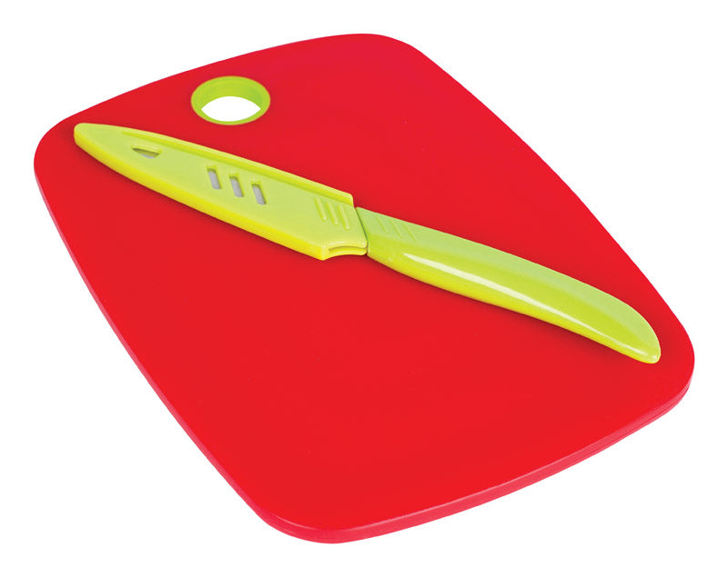 BRUMIS IMPORTS INC, Core Kitchen  Multi-Colored  Polypropylene  Bar Board & Knife Set (Pack of 6)