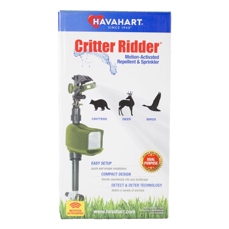 WOODSTREAM CORP, Havahart Critter Ridder Sprinkler Animal Repeller For Outdoor Pests