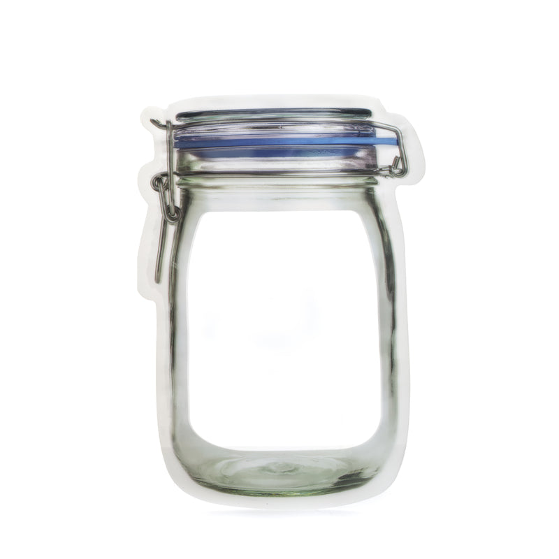 KIKKERLAND DESIGN INC, KIKKERLAND 0.1 in. W X 6.9 in. L Clear Polyethylene Mason Jar Storage Bag (Pack of 24).