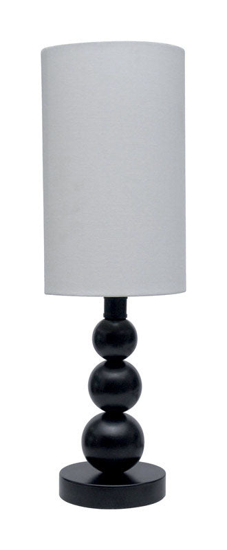 Living Accents, Living Accents  19 in. Satin  Table Lamp