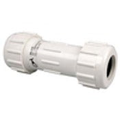 NDS, NDS Schedule 40 3/4 in. Compression each X 3/4 in. D Compression PVC Coupling 1 pk