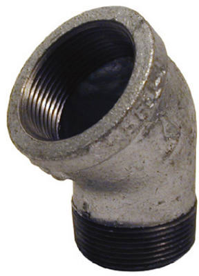 ACE TRADING - STZ INDUSTRIES 1, STZ Industries 1-1/2 in. FIP X 1-1/2 in. D MIP Galvanized Malleable Iron 45 degree Street Elbow