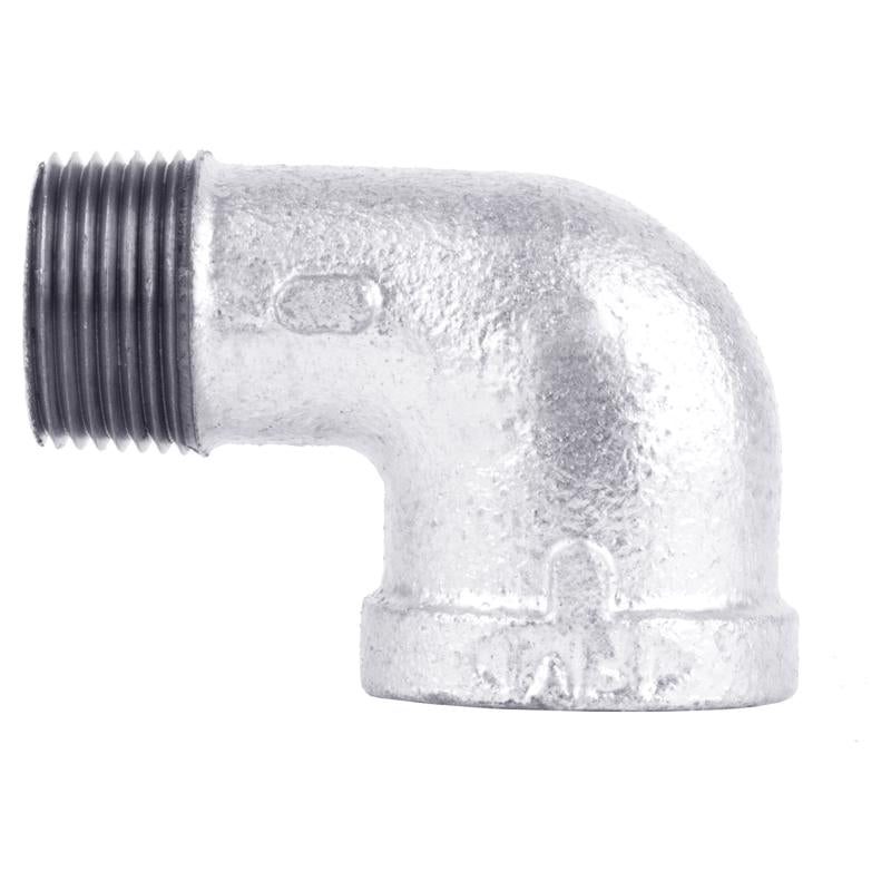 ACE TRADING - STZ INDUSTRIES 1, STZ Industries 1-1/2 in. FIP X 1-1/2 in. D MIP Galvanized Malleable Iron 90 Degree Street Elbow