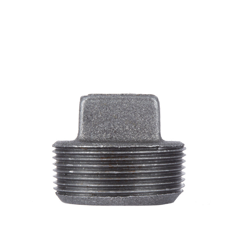 BK Products, STZ Industries 1-1/2 in. MIP each Black Malleable Iron Plug