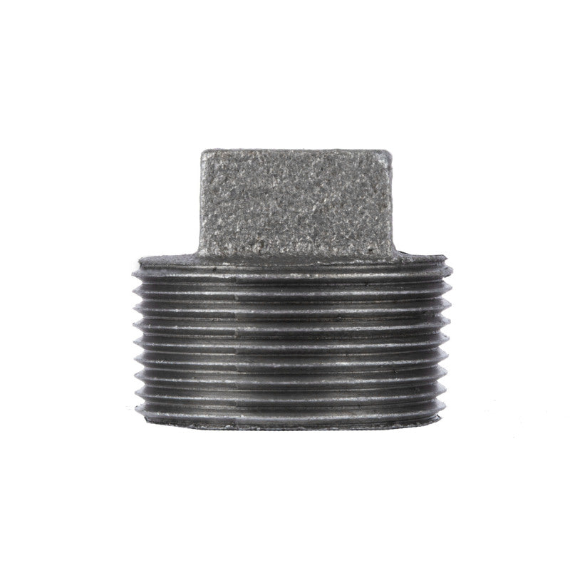 BK Products, STZ Industries 1-1/4 in. MIP each Black Malleable Iron Plug