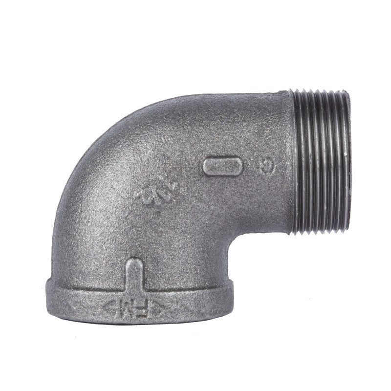 BK Products, STZ Industries 1-1/4 in. MIP each X 1-1/4 in. D FIP Black Malleable Iron 90 Degree Street Elbow