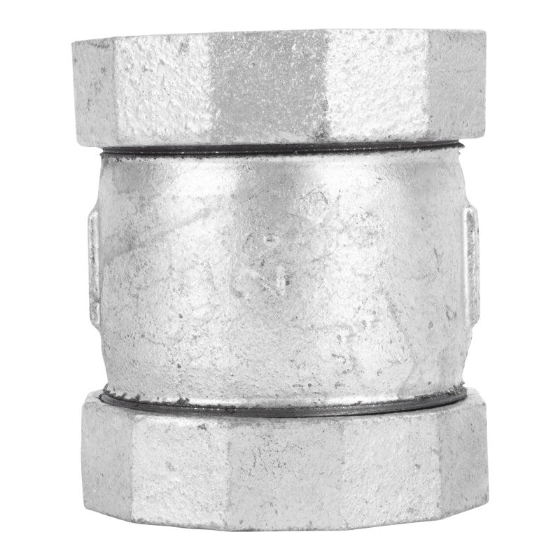 BK Products, STZ Industries 2 in. Compression X 2 in. D Compression Galvanized Malleable Iron 3 in. L Coupling