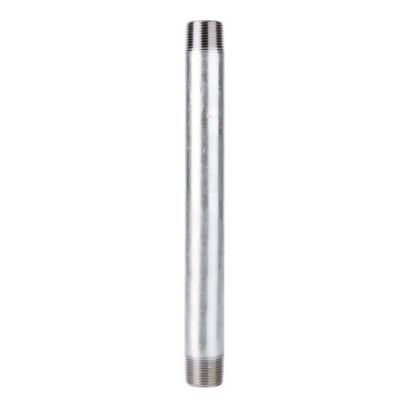 BK Products, STZ Industries 3 in. MIP each X 3 in. D MIP Galvanized Steel 12 in. L Nipple