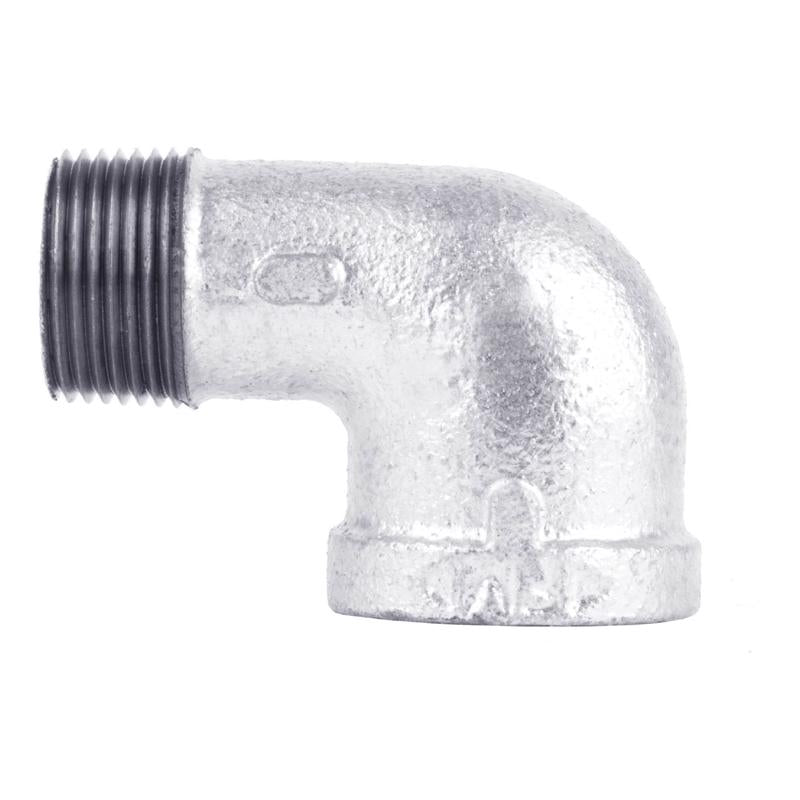 ACE TRADING - STZ INDUSTRIES 1, STZ Industries 3/8 in. FIP each X 3/8 in. D MIP Galvanized Malleable Iron 90 Degree Street Elbow