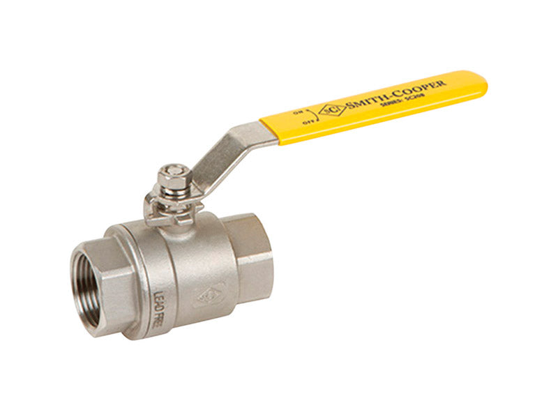 ANVIL INTERNATIONAL, Smith Cooper 3/4 in. 304 Stainless Steel FIP Ball Valve Full Port