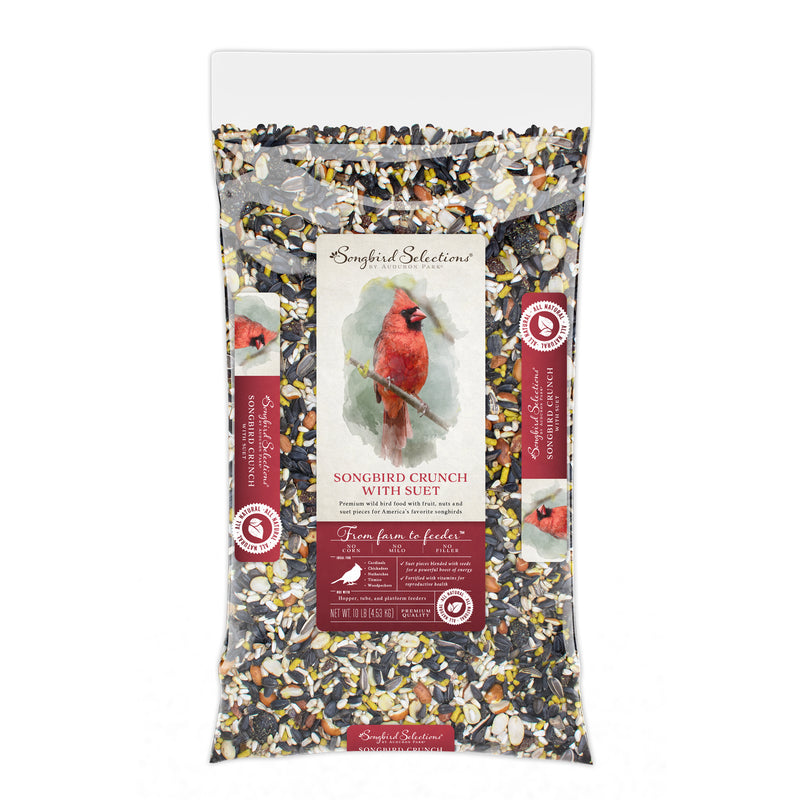 GLOBAL HARVEST FOODS LTD, Songbird Selections Songbird Crunch Wild Bird Seed Wild Bird Food 10 lb