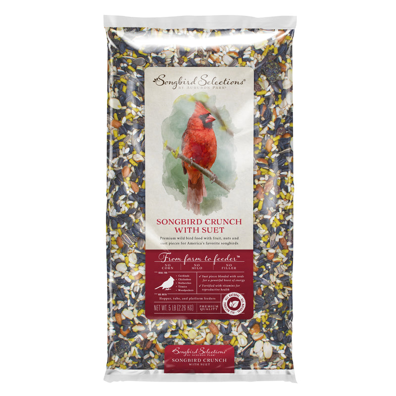 GLOBAL HARVEST FOODS LTD, Songbird Selections Songbird Crunch Wild Bird Seed Wild Bird Food 5 lb