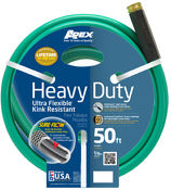 TEKNOR APEX, Teknor Apex 5/8 in. D X 50 ft. L Heavy Duty Garden Hose Green