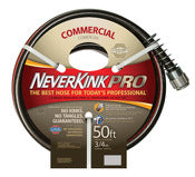 TEKNOR APEX, Teknor Apex NeverKink Pro 3/4 in. D X 50 ft. L Contractor Grade Garden Hose Black