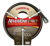 TEKNOR APEX, Teknor Apex NeverKink Pro Black Contractor Grade 400 PSI Garden Hose 100 L ft. x 3/4 Dia. in.