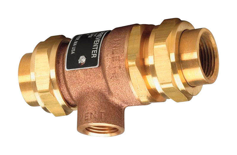 Watts, Watts 1/2 in. D X 1/2 in. D Brass Double Check Valve